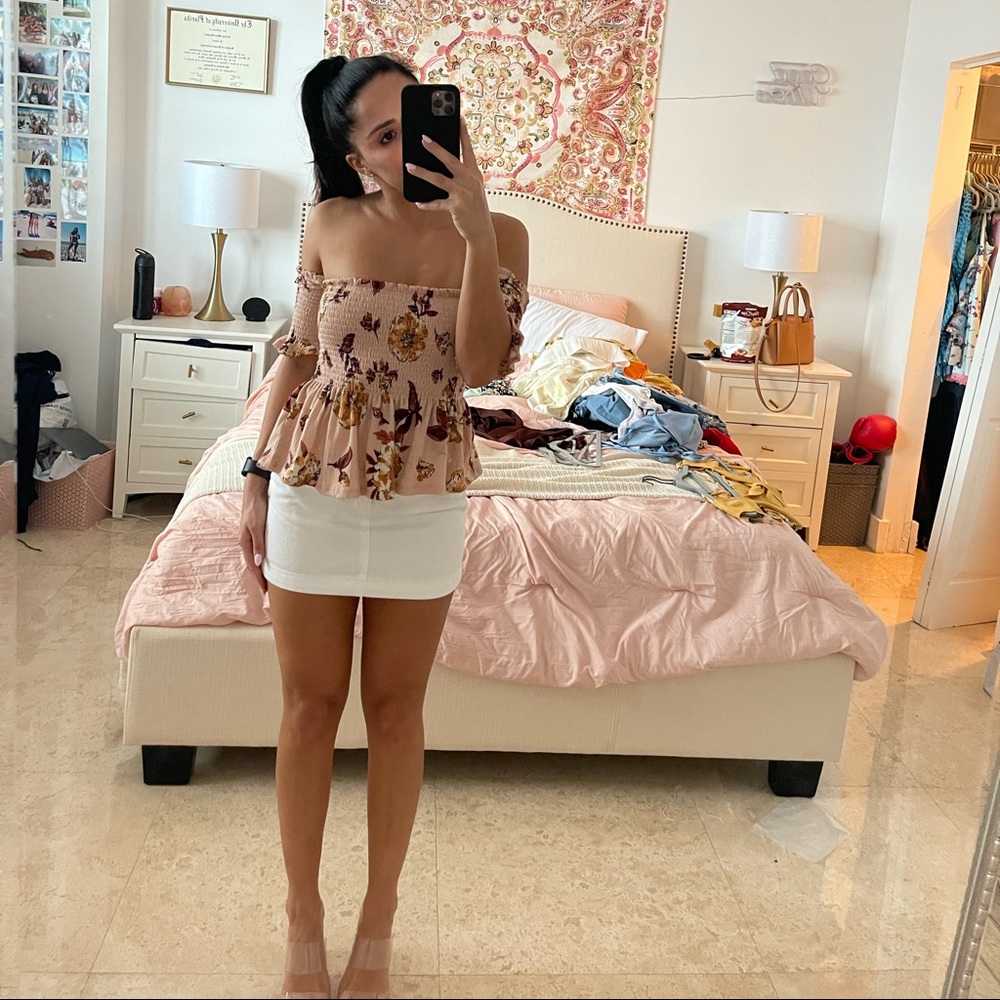 Off the shoulder top